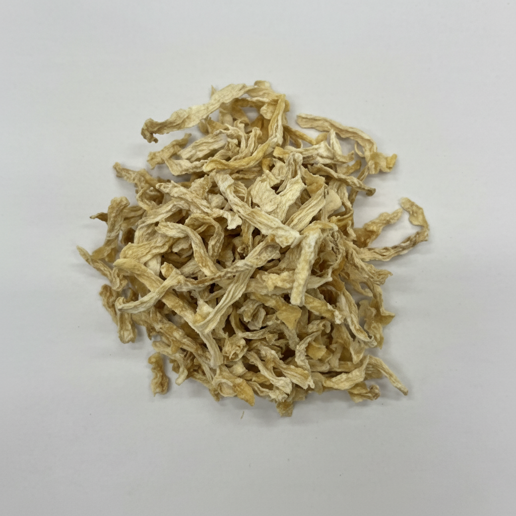 Dehydrated white radish